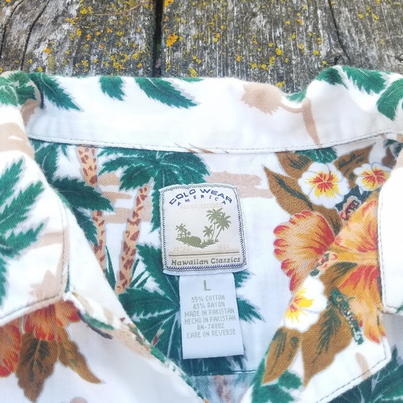 Color Wear Hawaiian Shirt Pineapple print - Picture 3 of 3